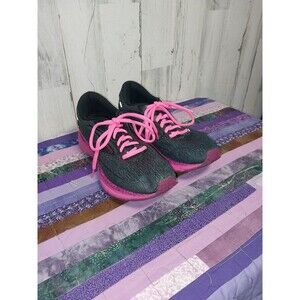 Brooks Trace 2 Womens 9.5 B Shoes Running Walking Magenta Black Ebony
